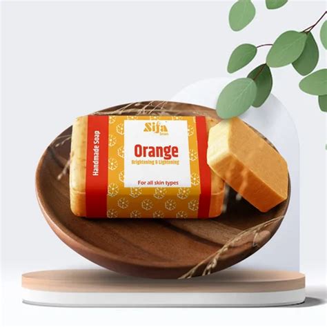 Rectangular Sifa Orange Handmade Soap At Rs 100piece In Pune Id