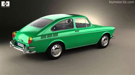 Volkswagen Type 3 1600 Fastback 1965 3d Model By Youtube