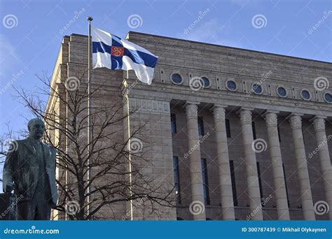 The Monument To Third President Of Finland Pehr Evind Svinhufvud