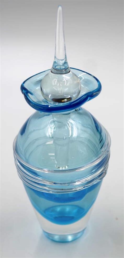 Handmade Glass Perfume Bottle Barsby Auctions Find Lots Online