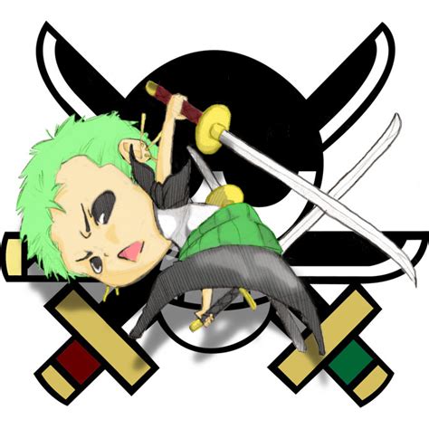 Zoro Chibi By Tigersblueeyes On Deviantart