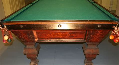 Antique Pool Tables - Dr. Lori Ph.D. Antiques Appraiser