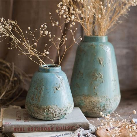 Turquoise Ceramic Vase – RusticReach