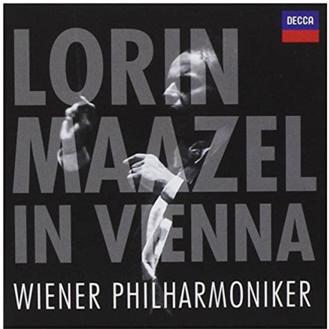 Lorin Maazel In Vienna Wiener Philharmoniker Pyotr Ilyich