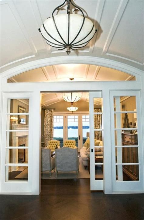 Interior French Doors With Arched Transom Builders Villa