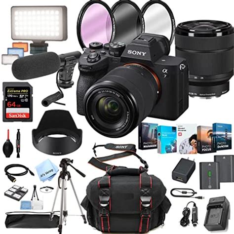 Sony A7iv Accessories Kit - Where to Buy at the Best Price in USA?