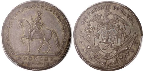 Brandenburg Ansbach 1 4 Taler 1765 Christian Friedrich Karl Alexander