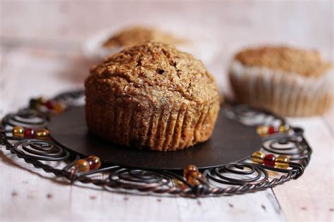 Wheat Bran Muffins | Healthy Bran Raisin Muffins