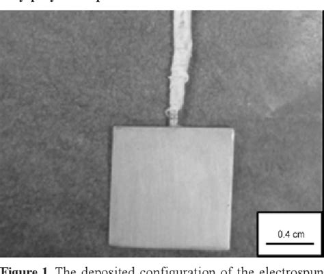 Figure 1 From Graphene Modified Electrospun Poly Vinyl Alcohol