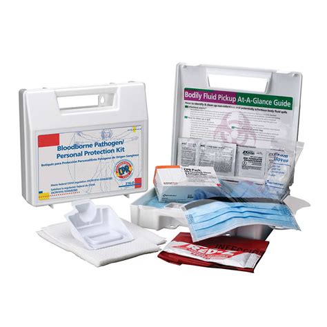 Bodily Fluid Spill Clean Up Kit With Ppu And Cpr Pack National Checking