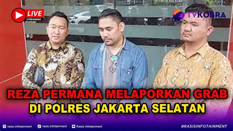 🔴live Reza Permana Di Dampingi Kuasa Hukum Melaporkan Transportasi Online Ojol Di Polres