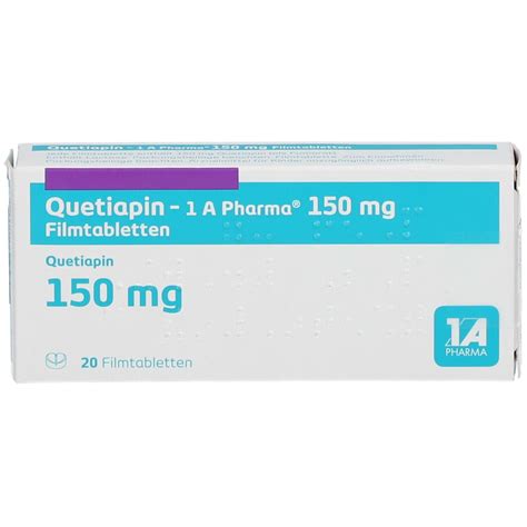 Quetiapin A Pharma Mg St Mit Dem E Rezept Kaufen Shop