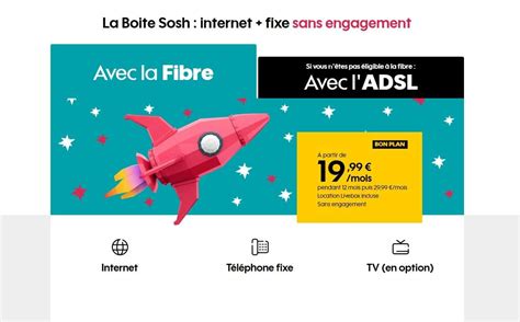 Profitez Dune Connexion Internet De Qualité Avec Les Forfaits Sosh