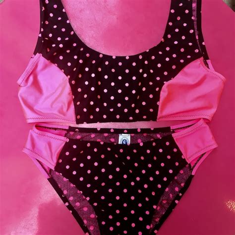 Polka Dots Bikini Etsy