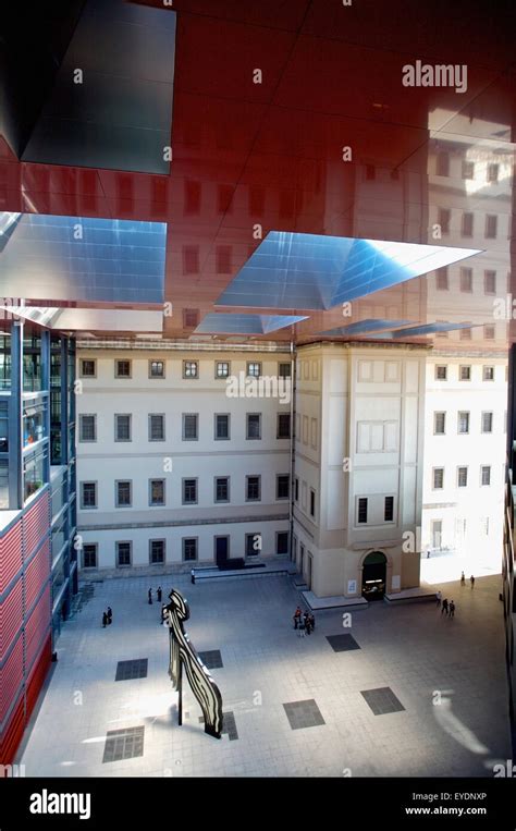 Spain Jean Nouvel Designed Extension Of Reina Sofia Art Gallery