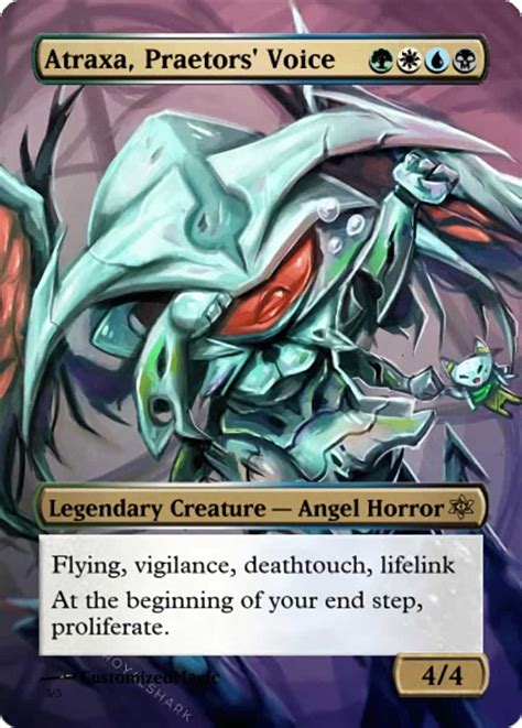 Atraxa Praetors Voice Magic The Gathering Proxy Cards