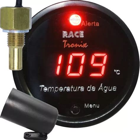 Medidor Temperatura Gua Digital Carro Racetronix Copo Mm Frete Gr Tis