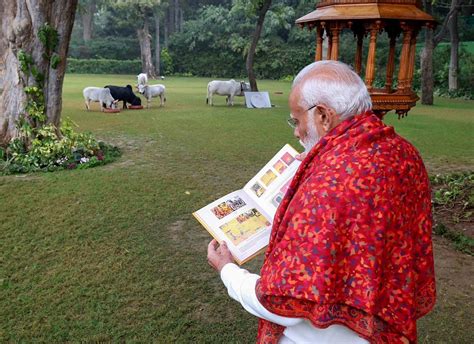 In Photos PM Modi Releases Commemorative Postage Stamps On Ram Temple