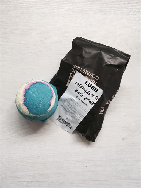 Lush Intergalactic Bath Bomb Review ZoË March