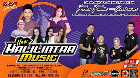 Live New Halilintar Music Khitanan Ferda Fausta Hendrawan Bumirejo