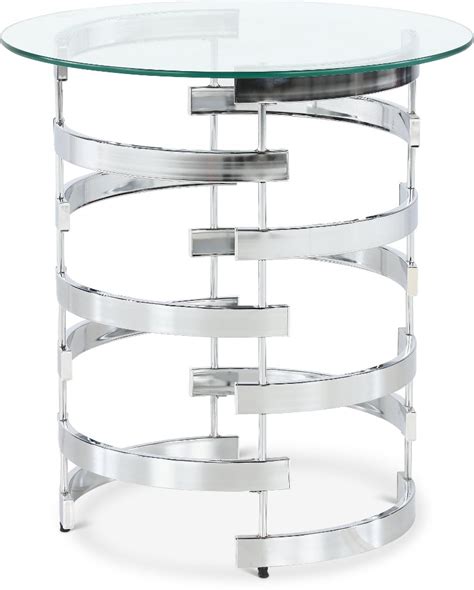 Ultra Modern Glass End Table - Tayside | RC Willey Furniture Store