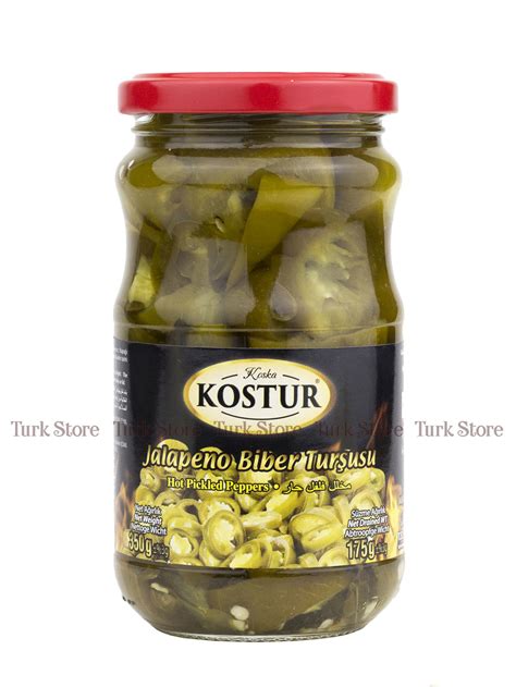 Перчики халапеньо Kostur 370 гр - купить по выгодной цене | TurkStore