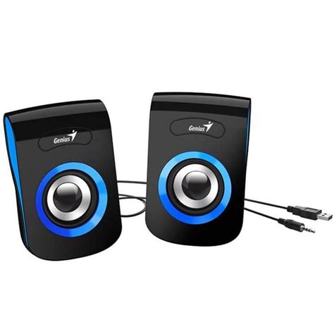 Genius დინამიკი SP Q180 USB Power Blue Extra ge 277012