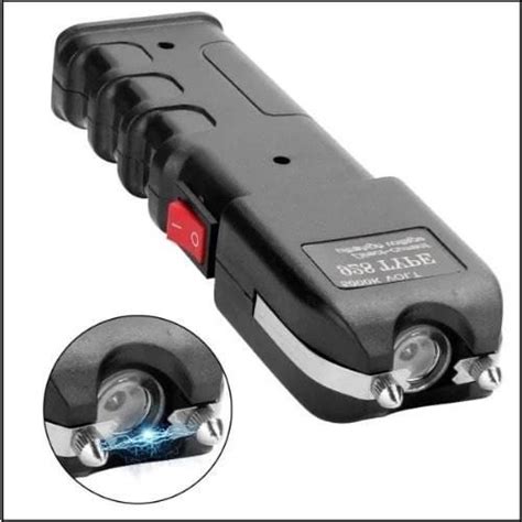 Super Voltage Self Defense Stun Gun With Led Light Shock Self