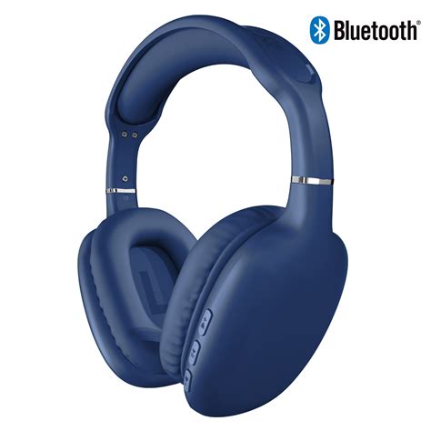 Wireless Headphones Hd Stereo 10hrs Play Blue Hypergear Hypergear