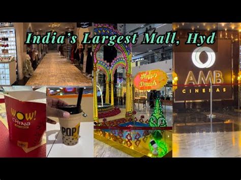 Sarath City Capital Mall Amb Cinemas Hyderabad Million Sft