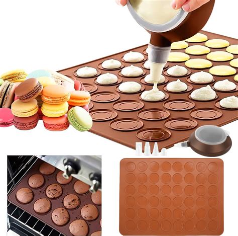 Plaque Macarons Silicone Puits Moule Cannel S Silicone Moule