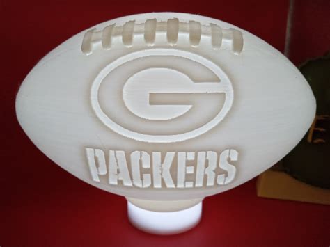 Stl File Green Bay Packers 3d Nfl Football Tealight 🏈・3d Printing Design To Download・cults