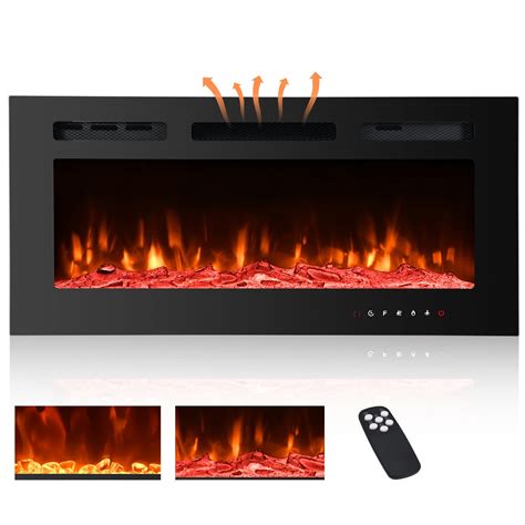 Buy 50 Inch Electric Fireplace Electric Wall Fireplace With Remote