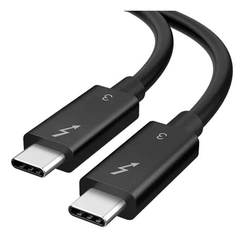 Cable Thunderbolt 3 Certificado 40 Gbps 100w Usb C 40 4k 4 Cuotas