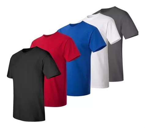 Pack X4 Remeras Manga Corta Lisa De Hombre Envíos Envío gratis