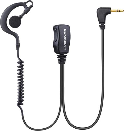 Amazon COMMIXC 2 Pack Walkie Talkie Earpiece With Mic 2 5mm 1 Pin