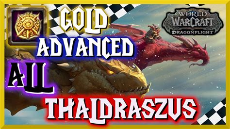 All Thaldraszus Advanced Dragon Races Gold World Of Warcraft