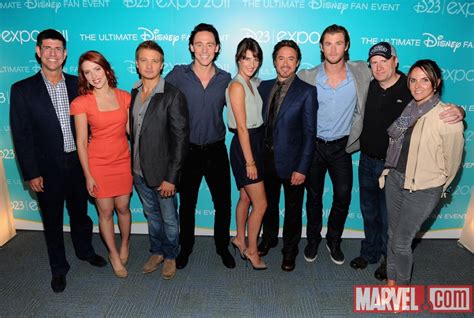 D23 Expo: The Avengers Cast assemble backstage – The Reel Bits