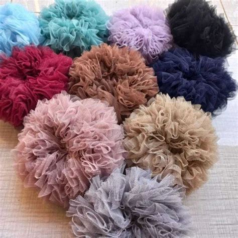 Jual READY Scrunchie Ikat Rambut Cepol Hijab Cepolan Tile Hijab