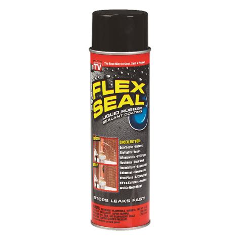 Flex Seal Satin Black Rubber Spray Sealant 14 Oz