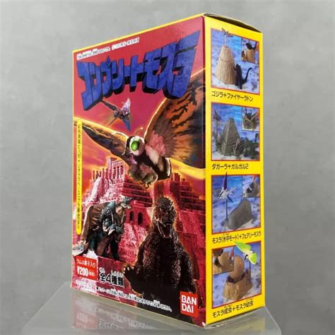 Bandai Ramune Godzilla Aqua Mothra Diorama Modellino Completo Nascita