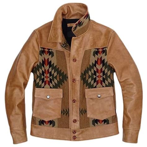 Mens Aztec Jacket Aztec Spirit