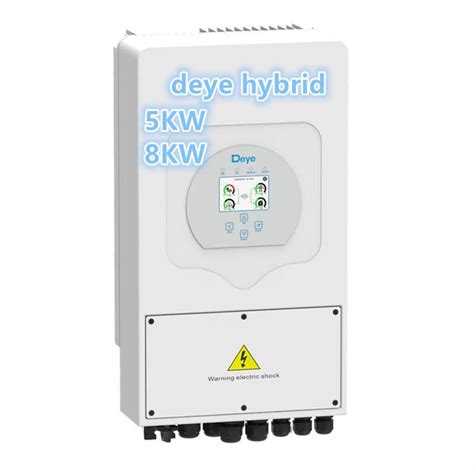 Deye Onduleur Hybride Inversores 5kw Hybrid Inverter Sun 5K Sg01 03lp1