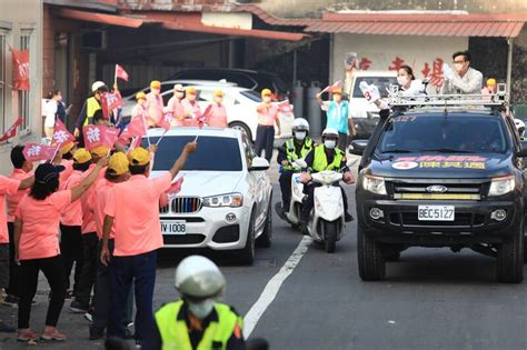 柯志恩陪大旗美議員選將車掃 陳其邁、陳建仁聯手助陣新人 政治 自由時報電子報