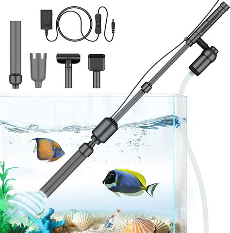 Bedee Aspirateur Electrique Pour Aquarium 6 En 1 Kits De Automatique