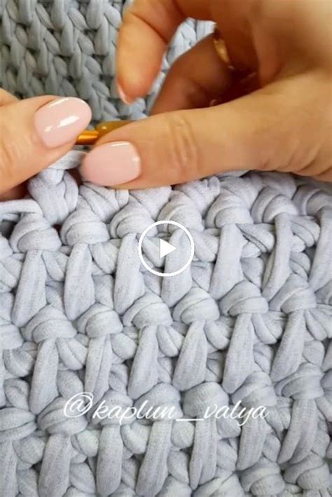 How To Crochet STAR STITCH Multicolore Tutorial English