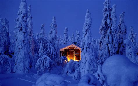 Snowy Cabin Wallpapers - Top Free Snowy Cabin Backgrounds - WallpaperAccess