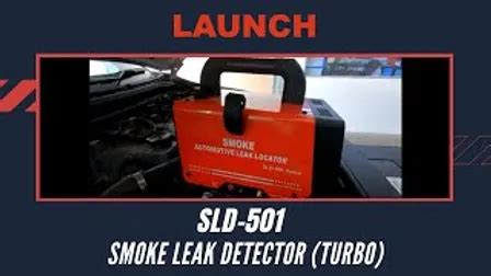 Launch SLD501 502 Smoke Diagnostic Leak Detector EVAP TURBO