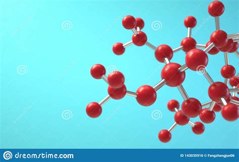 Modelo De La Mol Cula Concepto De La Ciencia D Representaci N Imagen