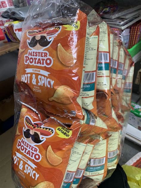 MR POTATO HOT SPICY BBQ 22G X 20 PACKS Shopee Philippines